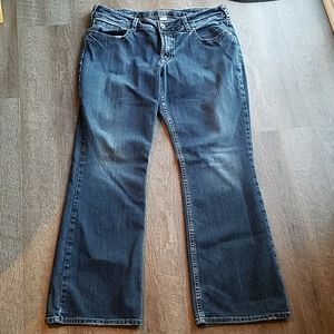 Silver jeans suki size 18